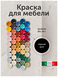 {{photo.Alt || photo.Description || 'Краска для мебели, матовая 40 г. Черный дым'}}