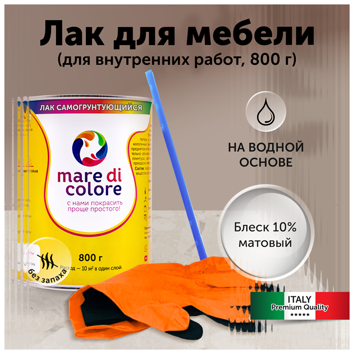 Набор для мебели, матовый 0,8 кг. MDC-0020220002 - фото 6034