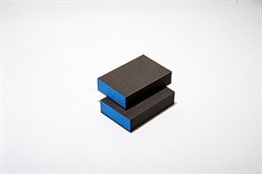 Абразивная губка 4-сторон мягкая 7991 siasponge block STANDARD Ultrafine (синяя), шт.